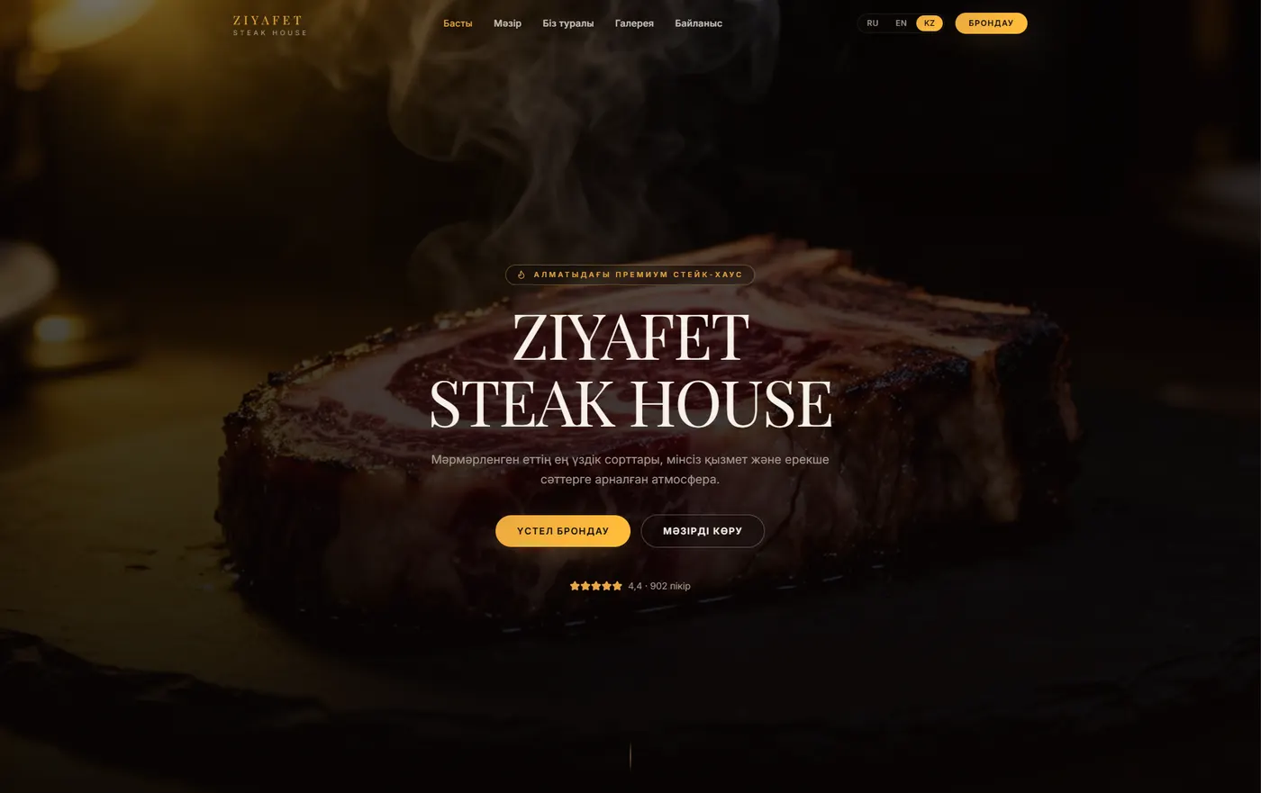 ZIYAFET Steak House — кейс AstraHub, изображение 1